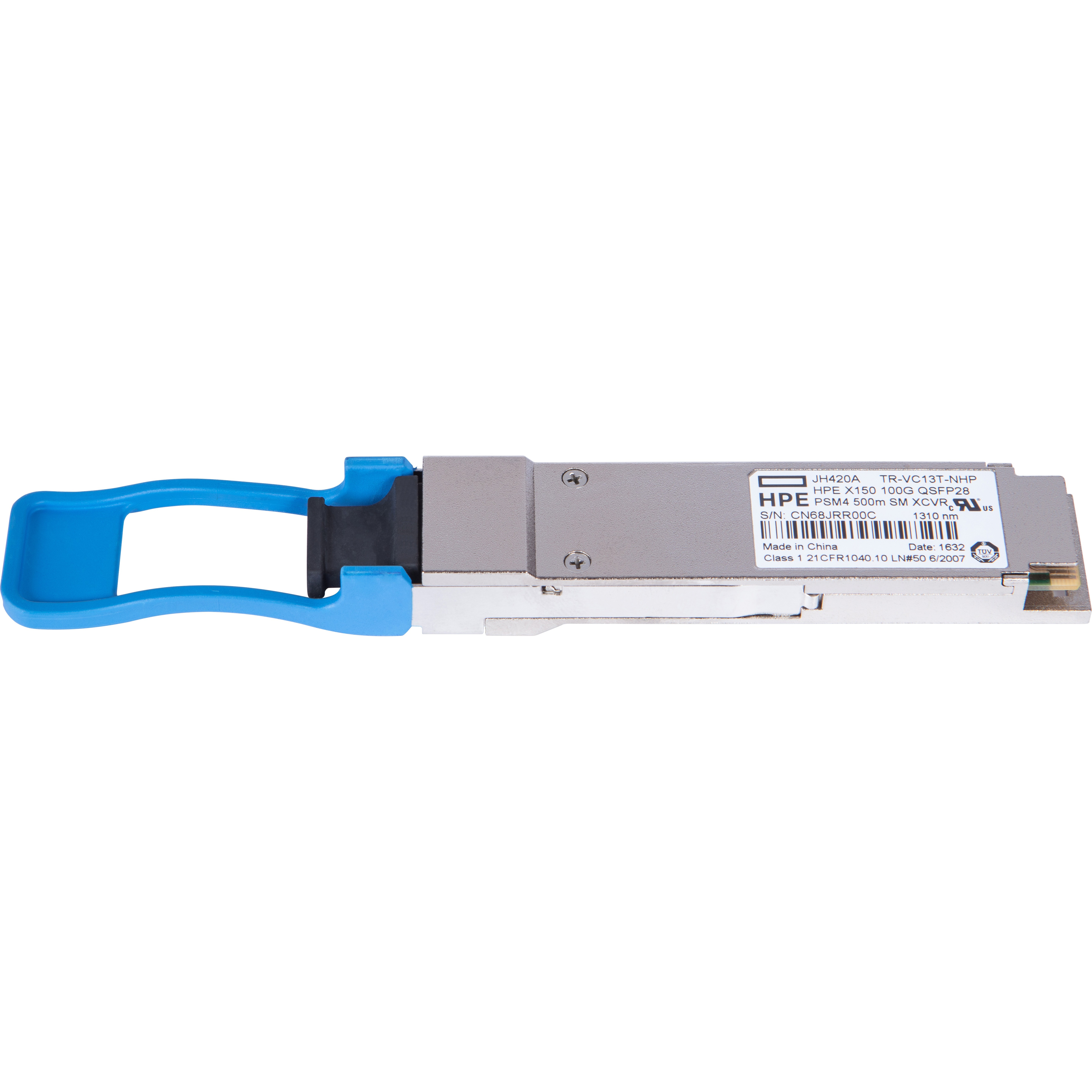 HPE X150 100G QSFP28 MPO PSM4 500m SM Transceiver - For Optical Network, Data Networking - 1 x MPO 100GBase-X Network - Optic