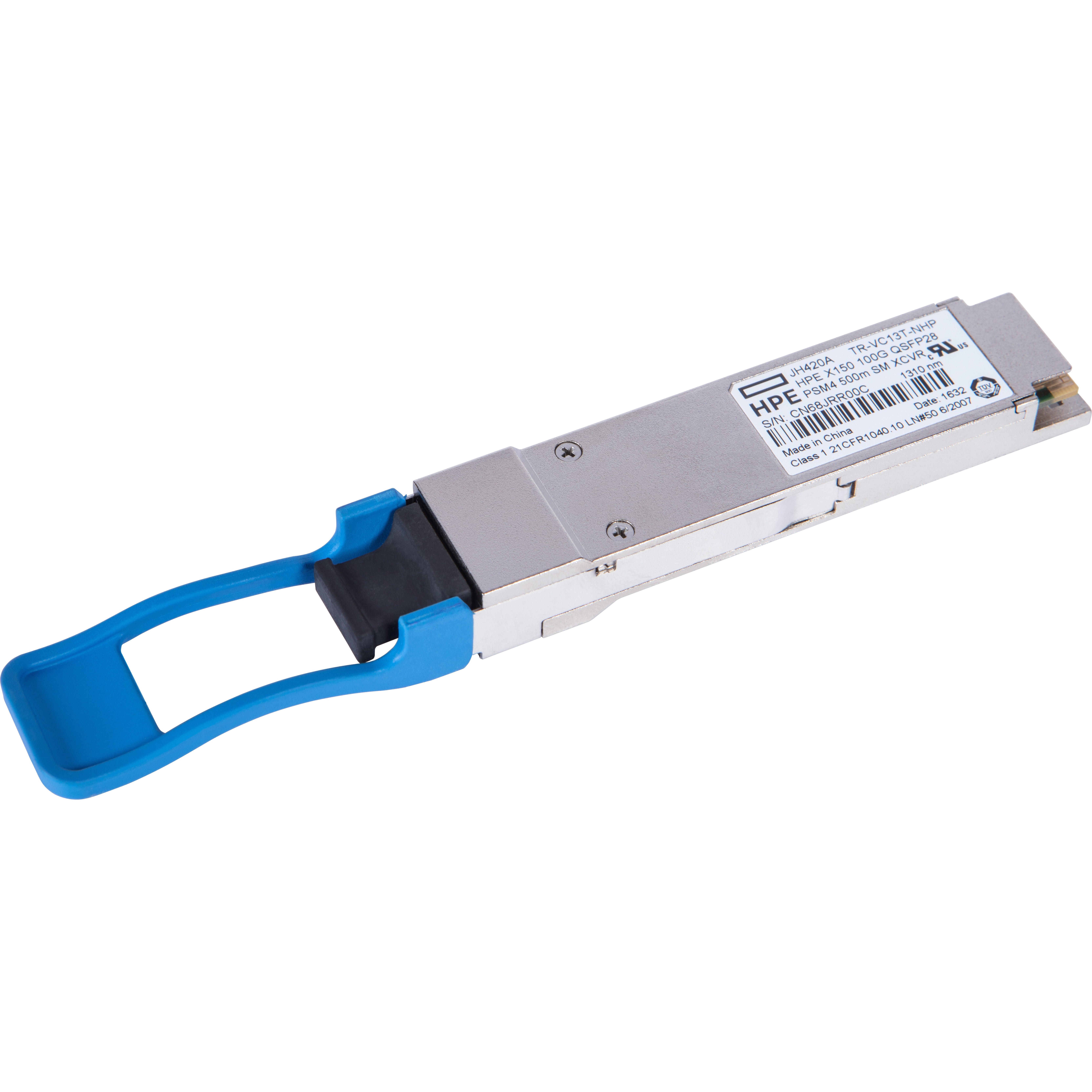 HPE X150 100G QSFP28 MPO PSM4 500m SM Transceiver - For Optical Network, Data Networking - 1 x MPO 100GBase-X Network - Optical Fiber - Single-mode - 100 Gigabit Ethernet - 100GBase-X