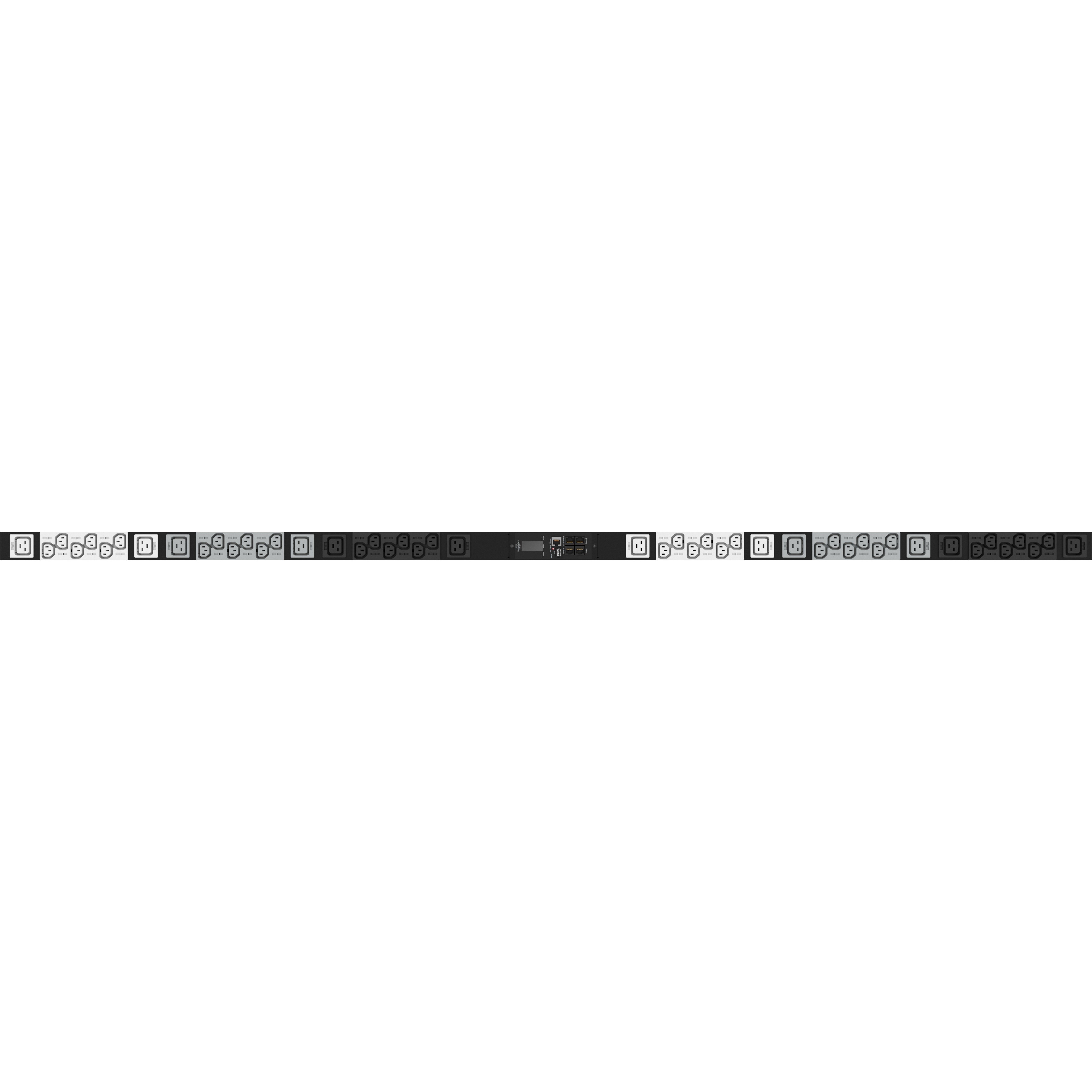 HPE G2 P9R83A 48-Outlet PDU - Metered - IEC 60A (3PH) - 12 x IEC 60320 C19, 36 x IEC 60320 C13 - 230 V AC - 17.30 kW - Vertical