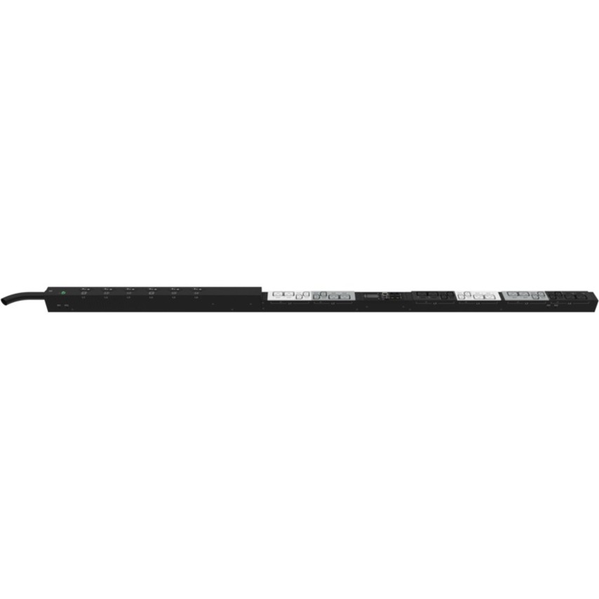 HPE 24-Outlet PDU - IEC 60A (3PH) - 12 x IEC 60320 C13, 12 x IEC 60320 C19 - 230 V AC - 17.30 kW - 0U - Vertical - Rack-mountable