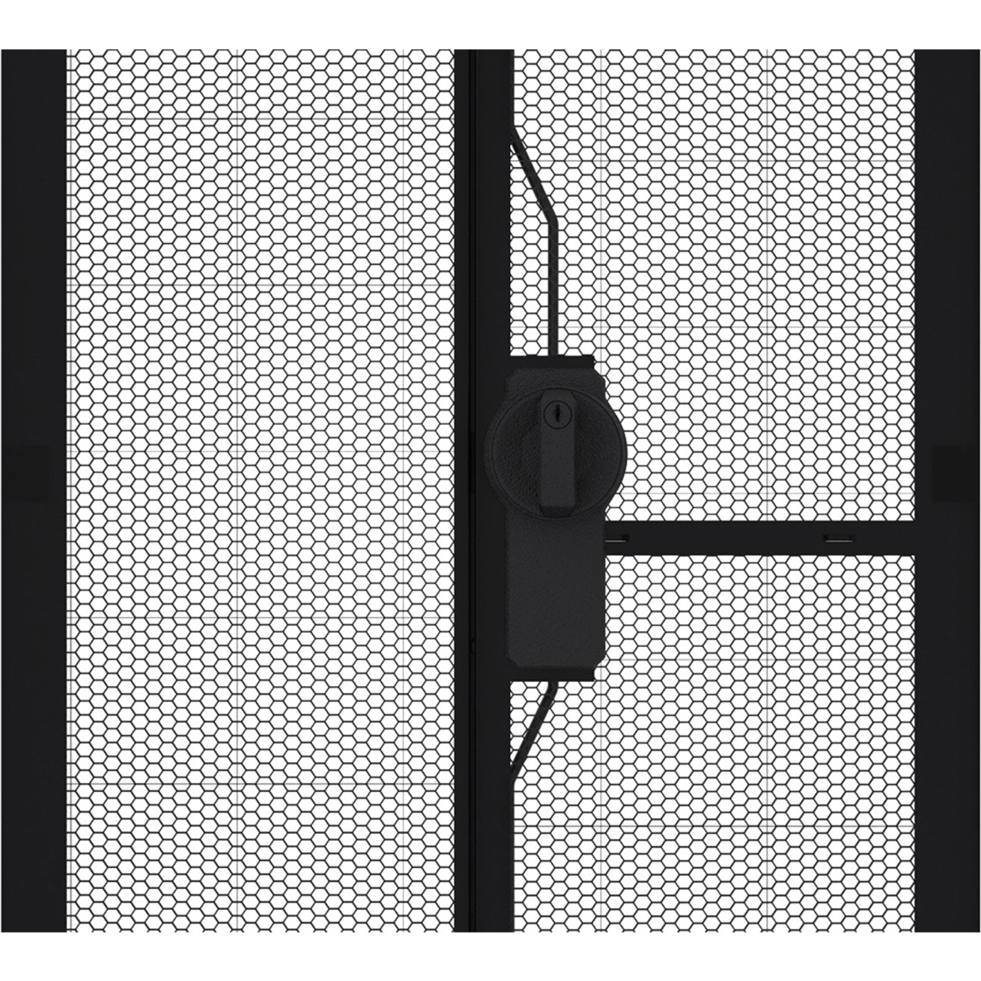 HPE 42U 800mmx1200mm G2 Kitted Advanced Pallet Rack with Side Panels and Baying - For Server, KVM Switch - 42U Rack Height -