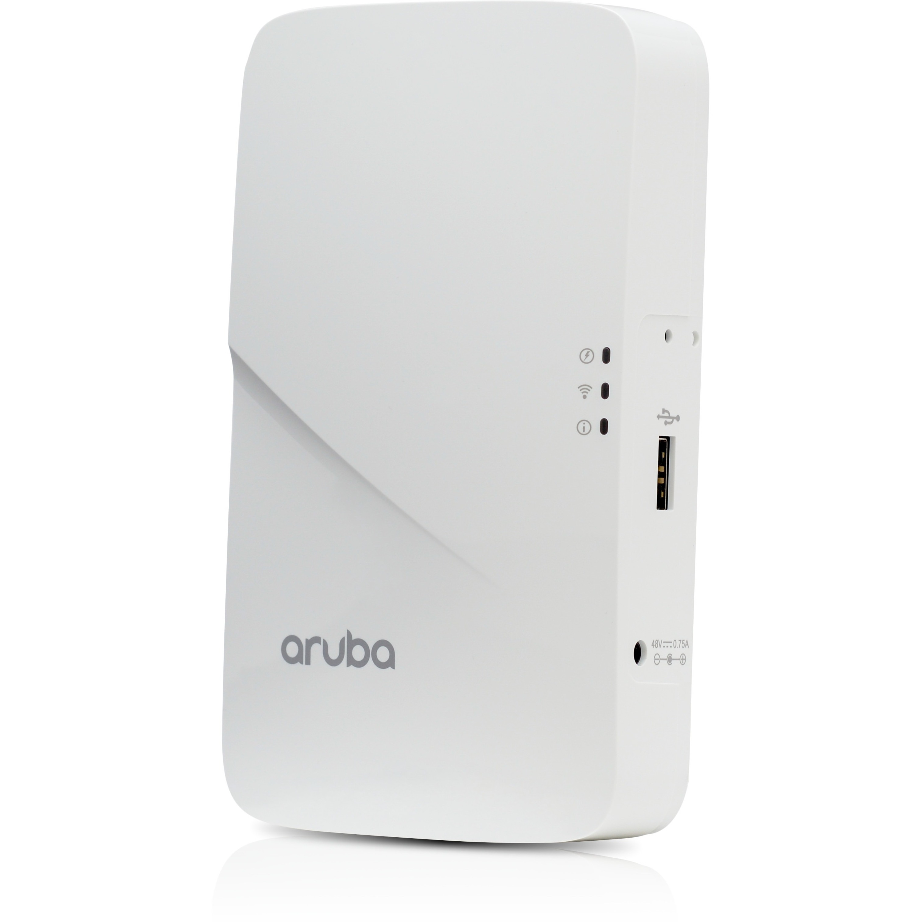 HPE AP-303H IEEE 802.11ac 1.24 Gbit/s Wireless Access Point - TAA Compliant - 5 GHz, 2.40 GHz - 2 x Internal Antenna(s) - MIMO Technology - 6 x Network (RJ-45) - Gigabit Ethernet - PoE Ports - Wall Mountable, Desktop