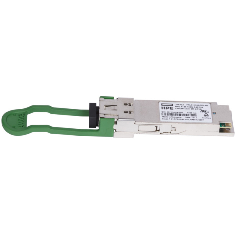 HPE X150 100G QSFP28 CWDM4 2km SM Transceiver - For Optical Network, Data Networking - 1 x 100GBase-CWDM4 Network - Optical F