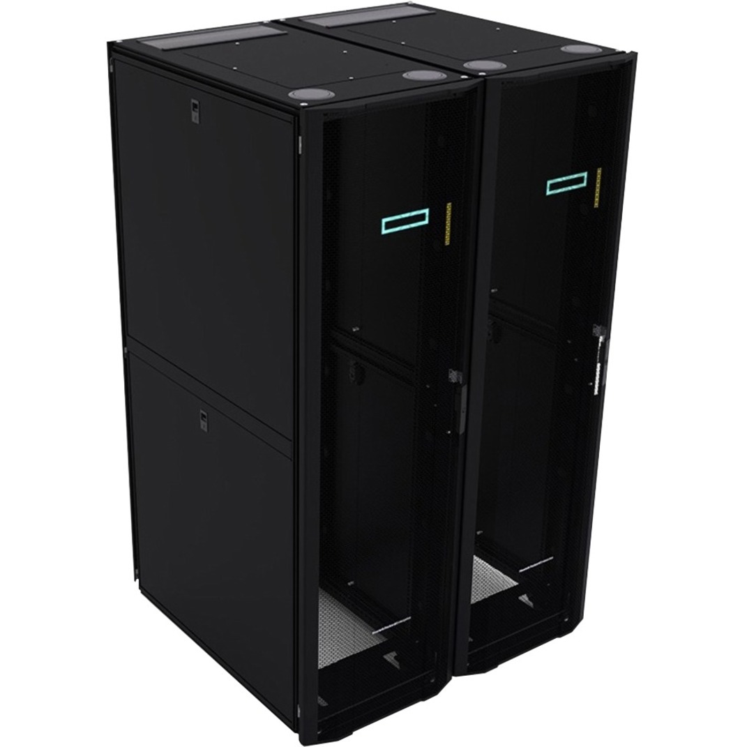 HPE 42U 800mmx1075mm G2 Enterprise Pallet Rack - For LAN Switch, Patch Panel, Server - 42U Rack Height42.32" Rack Depth - Floor Standing - Black, Silver - 3000 lb Dynamic/Rolling Weight Capacity - 3000 lb Static/Stationary Weight Capacity - TAA Compliant