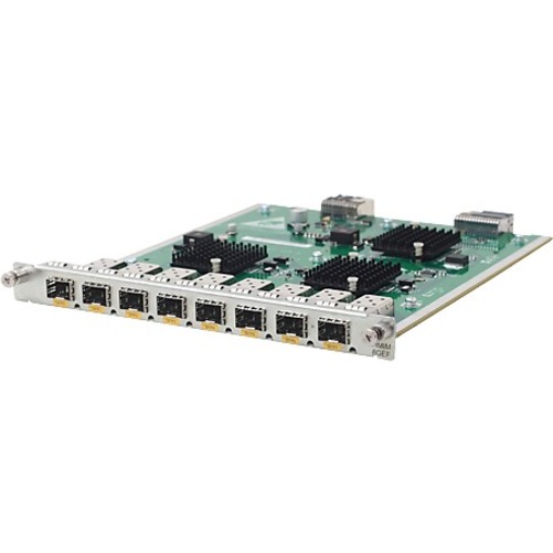 HPE MSR 8-Port 1000Base-X HMIM - For Data Networking, Optical Network - 8 x LC 1000Base-X Network - Optical FiberGigabit Ethernet - 1000Base-XD - 1