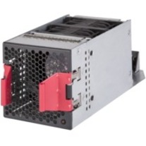 HPE 5930-4 Slot Front (Port Side) to Back (Power Side) Airflow Fan Tray - Refurbished - 2 Fan - Front to Back Air Discharge Pattern - Black, Silver