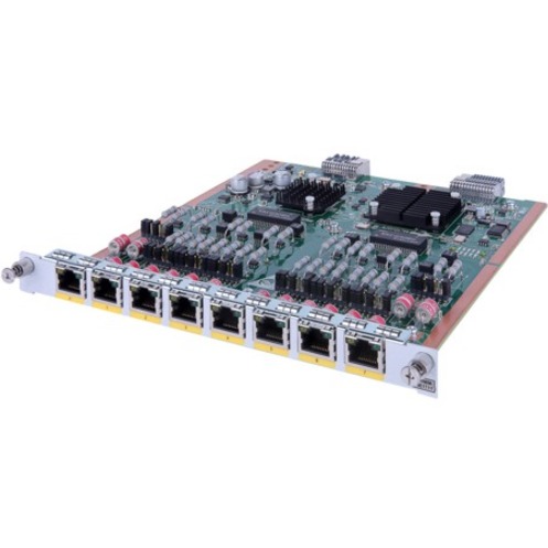 HPE FlexNetwork MSR 8-port E1/Fractional E1/T1/Fractional T1 HMIM Module - For Data Networking - 8 x T1/E1 NetworkEthernet - T1/E1 - 1