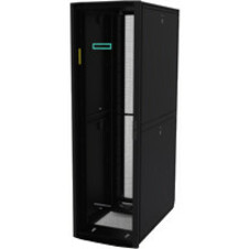HPE 48U 600mmx1075mm G2 Enterprise Shock Rack - For Server, KVM Switch - 48U Rack Height - Black, Silver - 3000 lb Dynamic/Ro