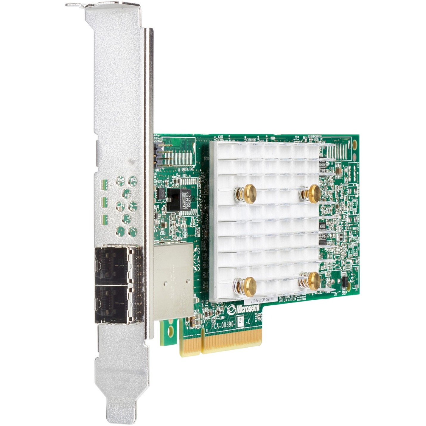HPE Smart Array E208e-p SR Gen10 Controller - 12Gb/s SAS, Serial ATA/600 - PCI Express 3.0 x8 - Plug-in Card - RAID Supported - 0, 1, 5, 10 RAID Level - 2 x4 Mini-SAS HD ports - 8 SAS Port(s) External - PC, Linux