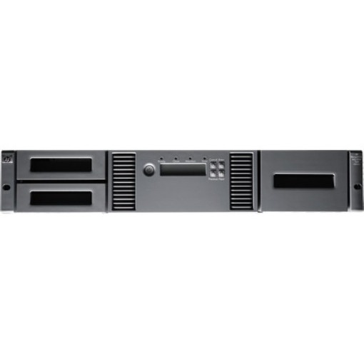 HPE StoreEver MSL2024 0-drive Tape Library - 0 x Drive/24 x Slot - 2URack-mountable