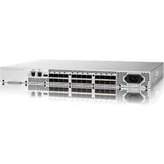 HPE 8/24 Base (16) Full Fabric Ports Enabled SAN Switch - 8 Gbit/s - 16 Fiber Channel Ports - 1 x RJ-45 - Manageable - Rack-mountable - 1U - Remanufactured