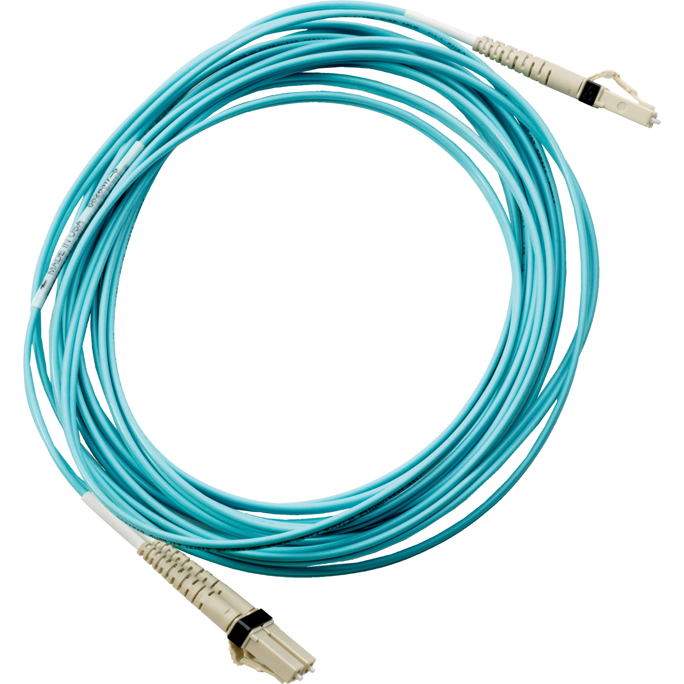 HPE 50M Multi-mode OM3 50/125um LC/LC 8GB FC And 10 - 164.04 ft Fiber Optic Network Cable for Network Device - First End: LC Network - Male - Second End: LC Network - Male - 50/125 µm