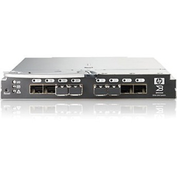 HPE Brocade 8/24c SAN Switch for BladeSystem c-Class - 8 Gbit/s - 24 Fiber Channel Ports - Refurbished - view 1