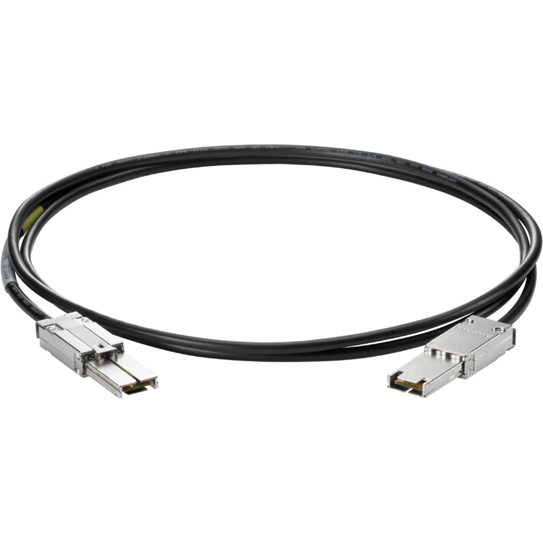 HPE Mini SAS to Mini SAS Cable - 13.12 ft SAS Data Transfer Cable - First End: 1 x 26-pin SFF-8088 Mini-SAS - Second End: 1 x 26-pin SFF-8088 Mini-SAS - Refurbished