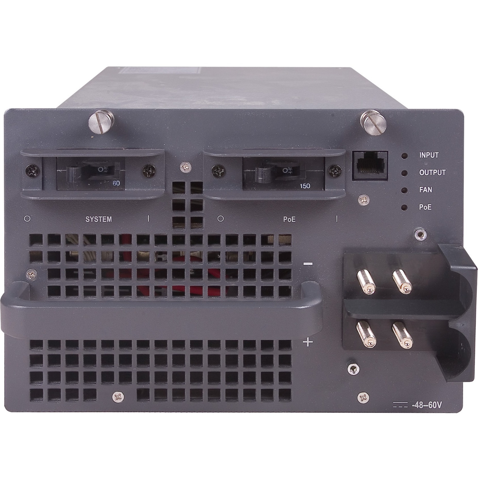 HPE A7500 1400W DC Power Supply - Rack-mountable