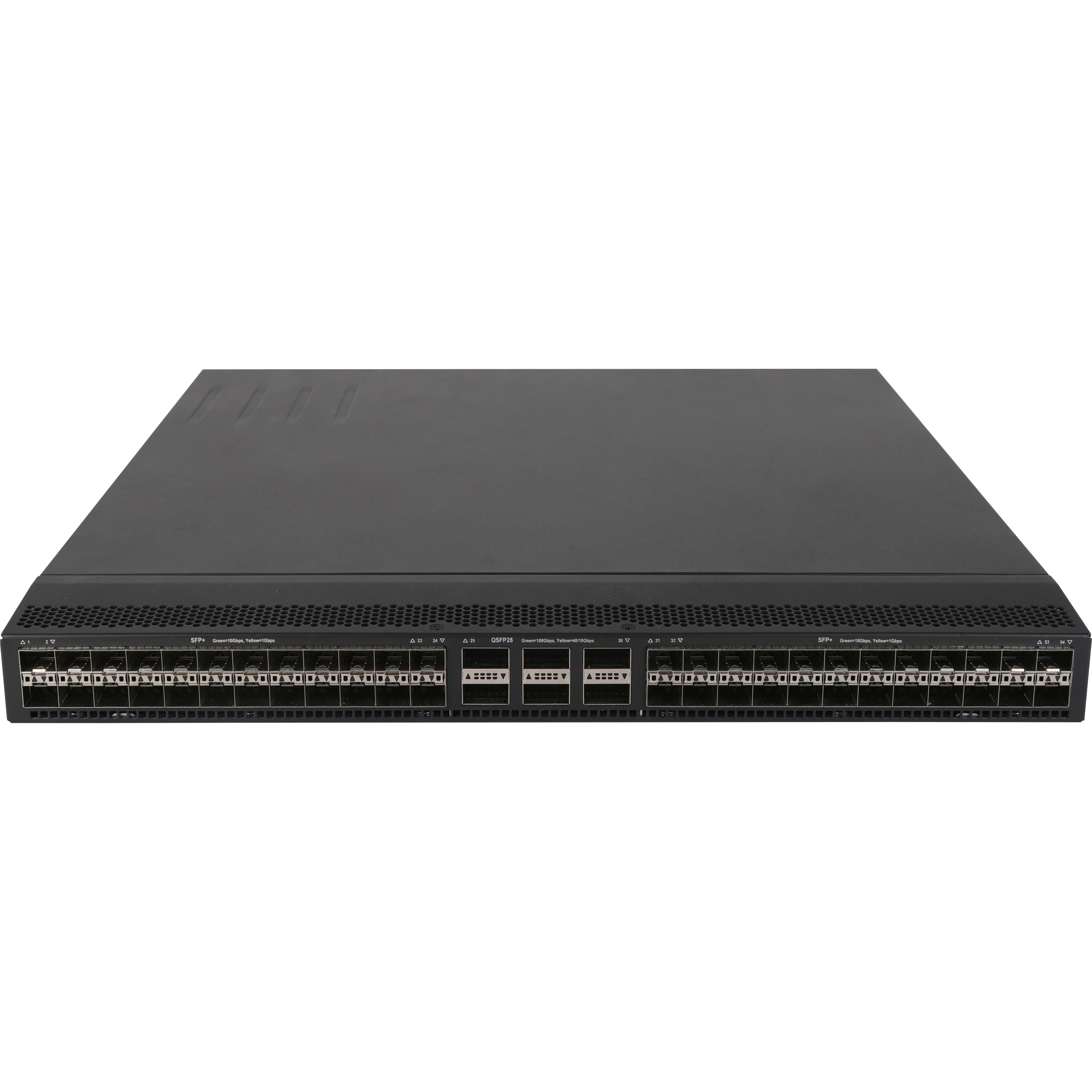 HPE FlexFabric 5980 48SFP+ 6QSFP28 Switch - 1 Ports - Manageable - 3 Layer Supported - Modular - 1 SFP Slots - Twisted Pair, Optical Fiber - 1U - Rack-mountable - 1 Year Limited Warranty