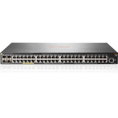HPE 2930F 48G PoE+ 4SFP 740W Switch - 48 Ports - Manageable - 3 Layer Supported - Modular - 4 SFP Slots - 980 W Power Consumption - Twisted Pair, Optical Fiber - 1U - Rack-mountable - Lifetime Limited Warranty