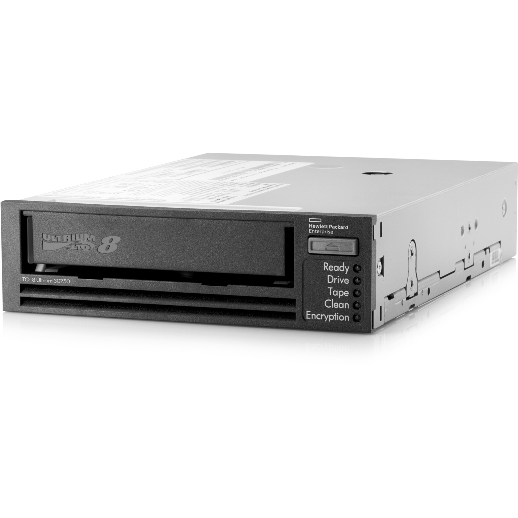 HPE StoreEver LTO-8 Ultrium 30750 Internal Tape Drive - LTO-8 - 12 TB (Native)/30 TB (Compressed) - 6Gb/s SAS - 5.25" Width - Internal - Linear Serpentine - Encryption