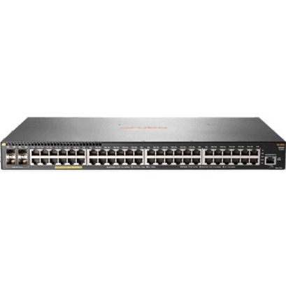 HPE 2930F 48G PoE+ 4SFP+ 740W TAA-Compliant Switch - 48 Ports - Manageable - 3 Layer Supported - Modular - 980 W Power Consumption - Twisted Pair, Optical Fiber - 1U - Rack-mountable, Desktop - TAA Compliant