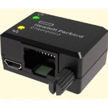 HPE KVM Console SFF USB Interface Adapter - 1 x 15-pin HD-15 VGA Male - 1 x RJ-45 Network Female, 1 x Micro USB Female - Blac