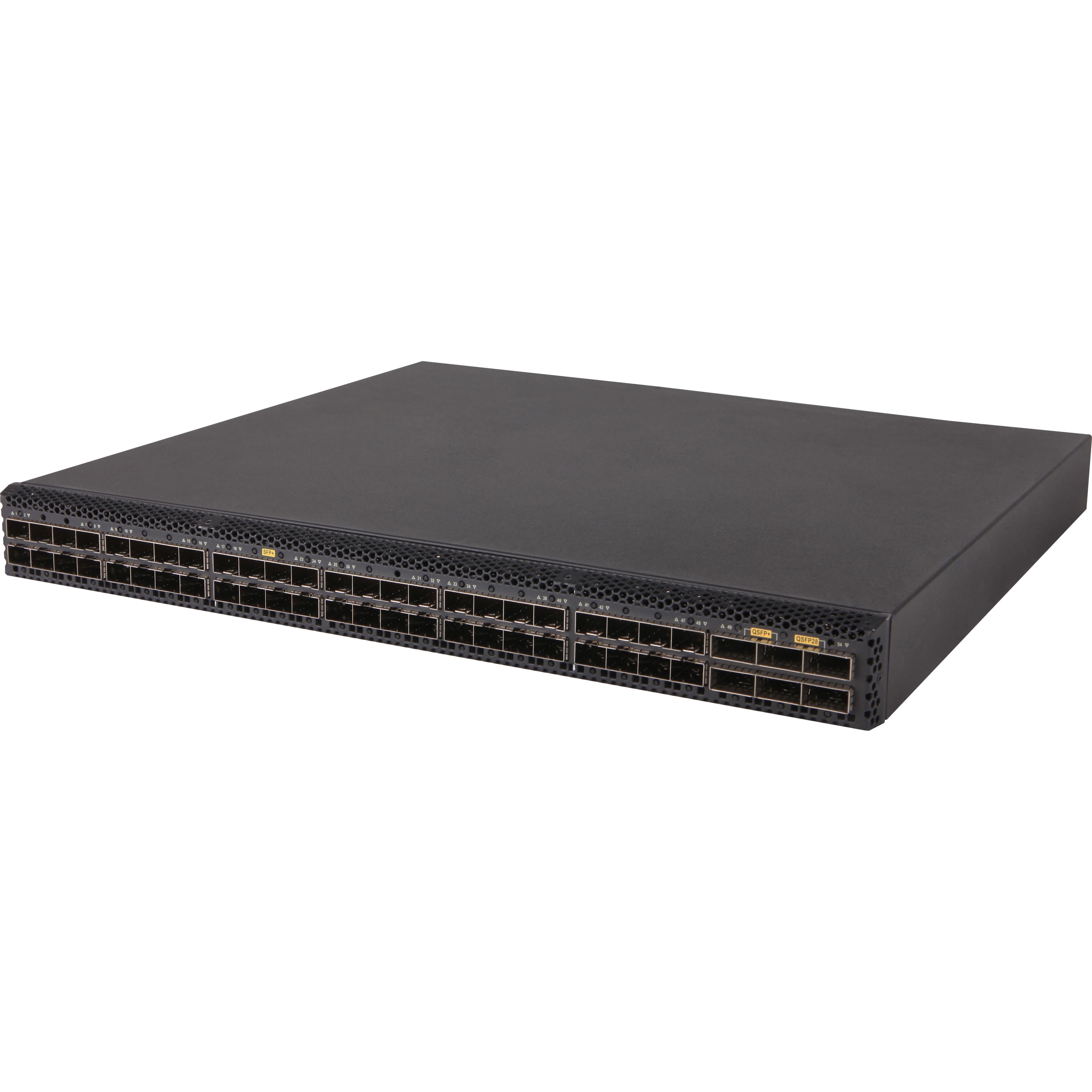 HPE FlexFabric 5710 48SFP+ 6QSFP+ or 2QSFP28 Switch - Manageable - 3 Layer Supported - Modular - 74 W Power Consumption - Optical Fiber - 1U - Rack-mountable