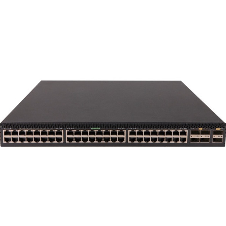 HPE FlexFabric 5710 48XGT 6QSFP+ or 2QSFP28 Switch - 48 Ports - Manageable - 3 Layer Supported - Modular - 450 W Power Consumption - Optical Fiber, Twisted Pair - 1U - Rack-mountable