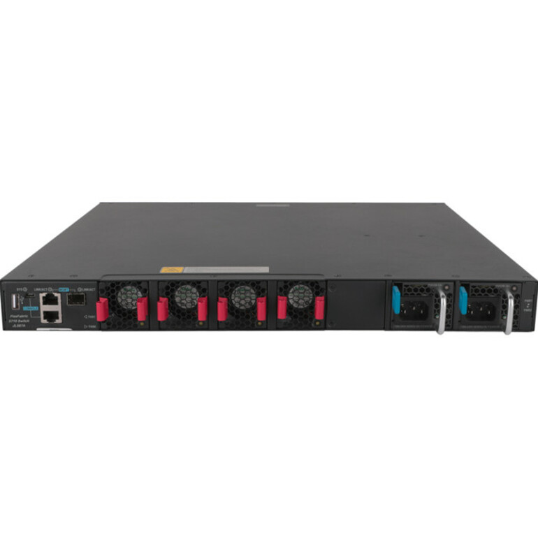 HPE FlexFabric 5710 24SFP+ 6QSFP+ or 2QSFP28 Switch - Manageable - 3 Layer Supported - Modular - Optical Fiber - 1U - Rack-mo