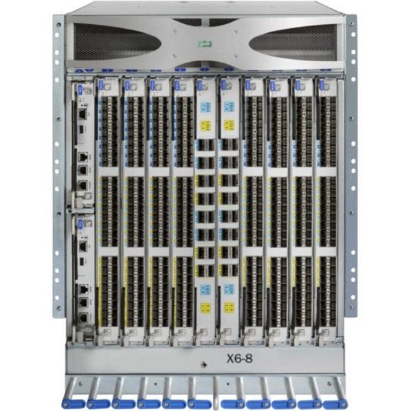 HPE StoreFabric SN8600B 4-slot Power Pack+ Director Switch - 32 Gbit/s - 64 x Total Expansion Slots - Manageable - Rack-mountable - 9U
