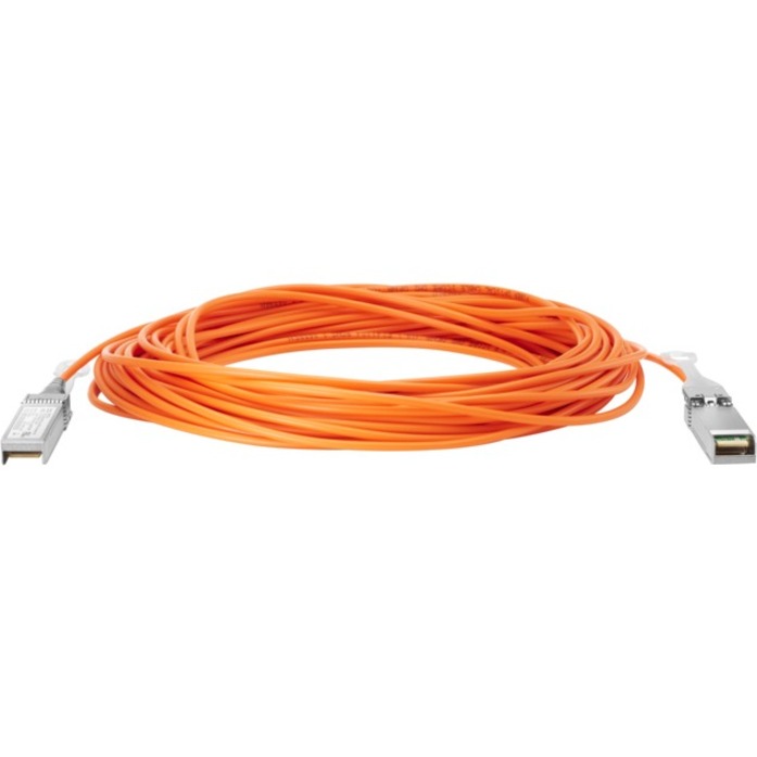 HPE 25GbE SFP28 to SFP28 15m Smart Active Optical Cable - 49.21 ft Fiber Optic Network Cable for Network Device, Transceiver - First End: 1 x SFP28 Network - Second End: 1 x SFP28 Network - 25 Gbit/s