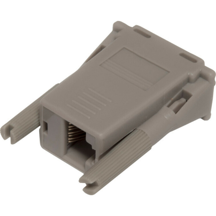 HPE RJ45-DB9 DCE Female Serial Adapter - 1 x RJ-45 Network Female - 1 x 9-pin DB-9 Serial Female - view 1