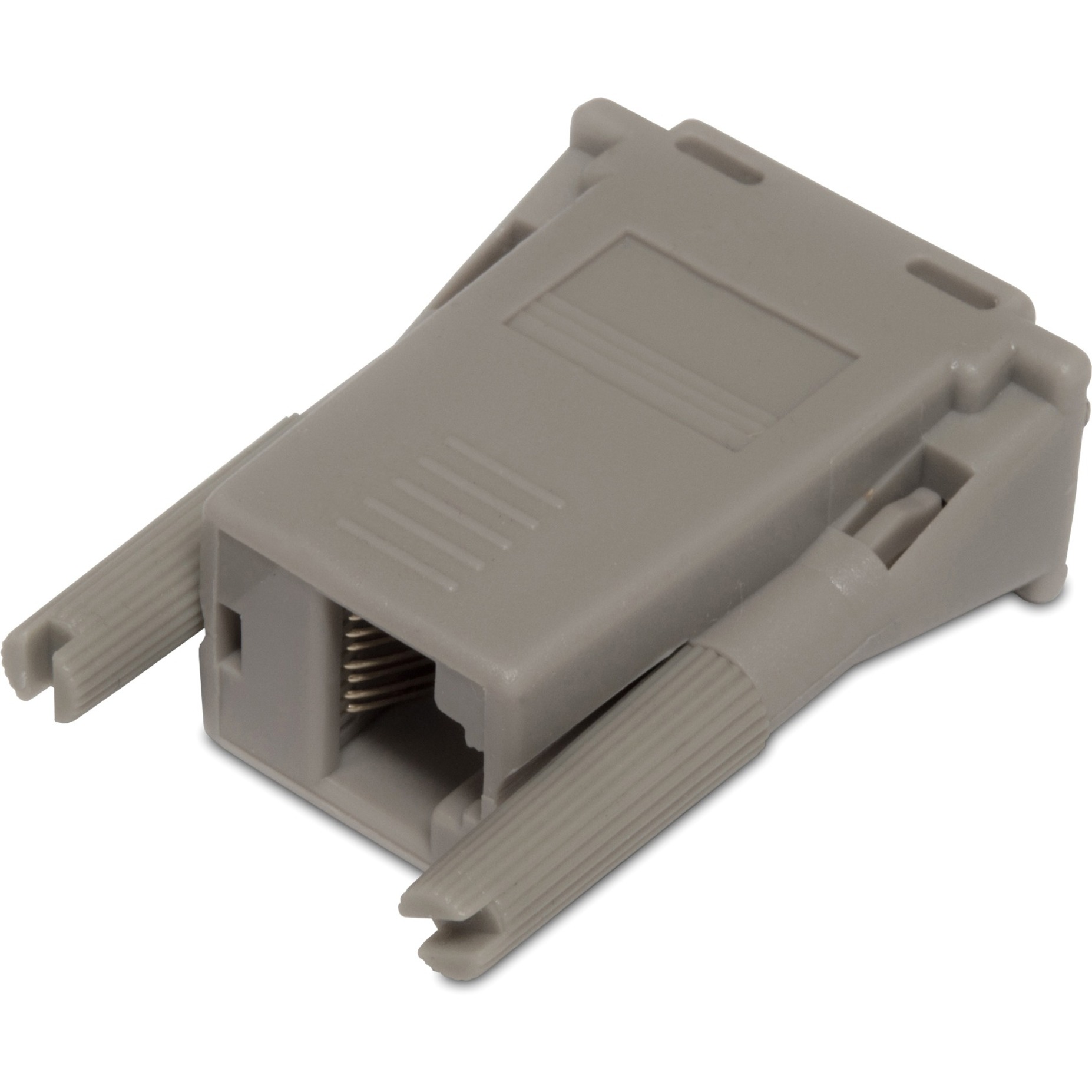 HPE RJ45-DB9 DCE Female 8-pack Serial Adapter - 1 x RJ-45 Network Female - 1 x 9-pin DB-9 Serial Male - 8 - view 1