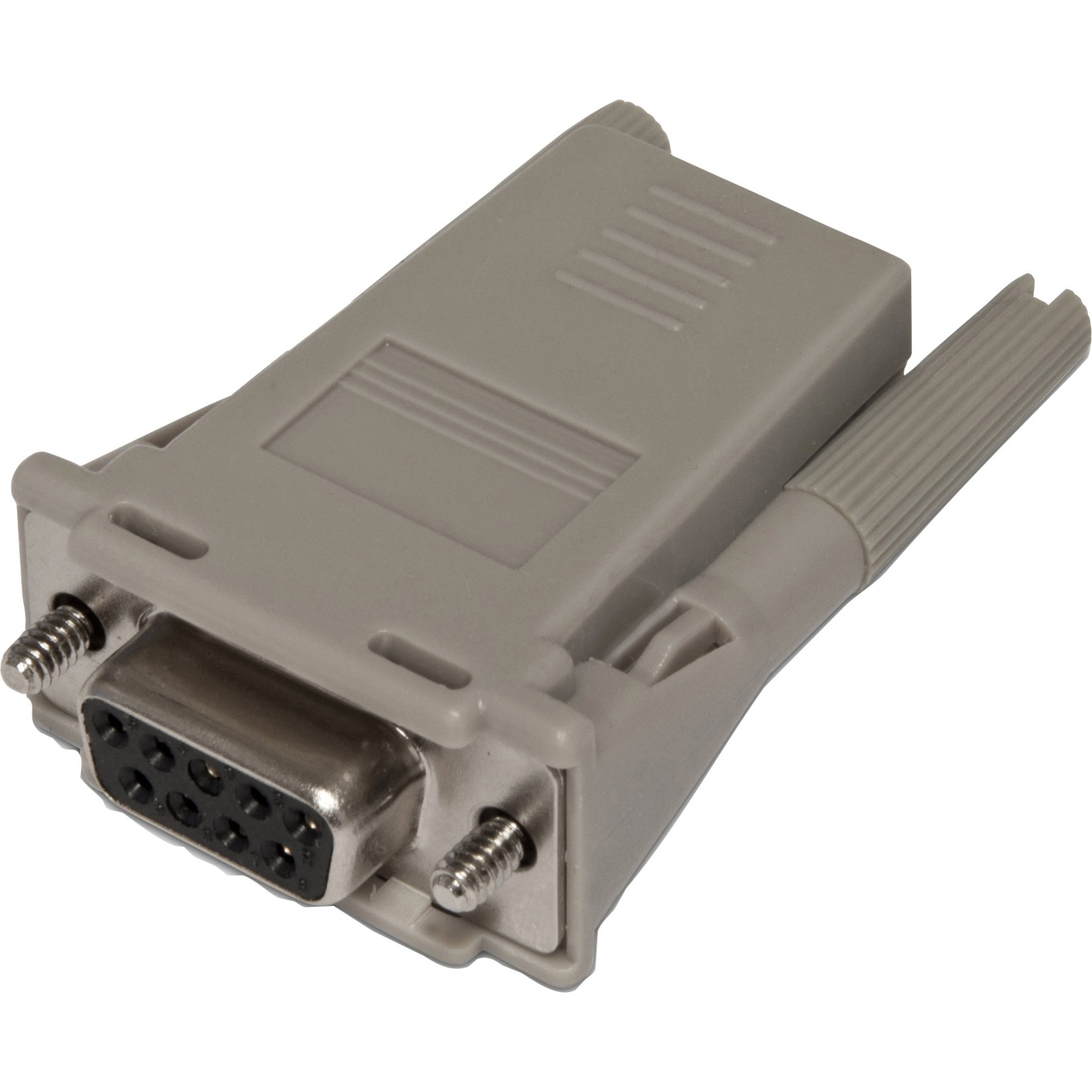 HPE RJ45-DB9 DCE Female 8-pack Serial Adapter - 1 x RJ-45 Network Female - 1 x 9-pin DB-9 Serial Male - 8