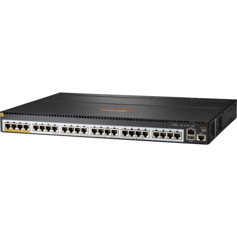 HPE 2930M 24 Smart Rate PoE Class 6 1-slot Switch - 24 Ports - Manageable - 3 Layer Supported - Modular - 1440 W PoE Budget - Twisted Pair - PoE Ports - Rack-mountable, Standalone