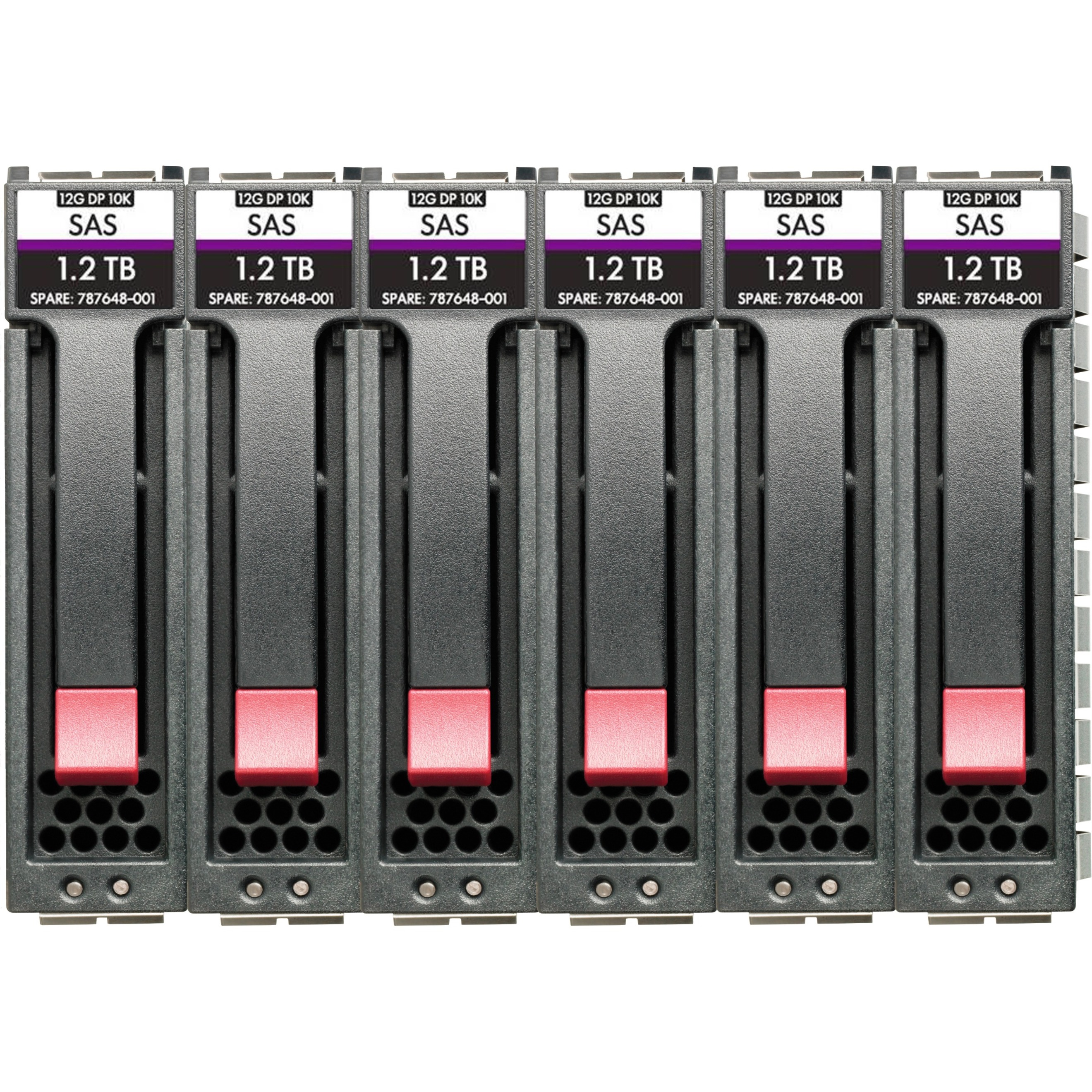HPE 10 TB Hard Drive - 3.5" Internal - SAS (12Gb/s SAS) - Storage System Device Supported - 7200rpm - 512e Format - 1 Year Warranty - 6