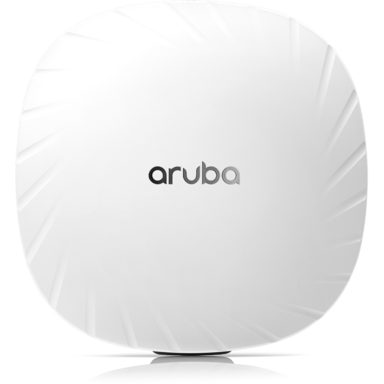 HPE AP-555 Dual Band 802.11ax 5.37 Gbit/s Wireless Access Point - Indoor - TAA Compliant - 2.40 GHz, 5 GHz - Internal - MIMO Technology - 2 x Network (RJ-45) - 5 Gigabit Ethernet - Bluetooth 5