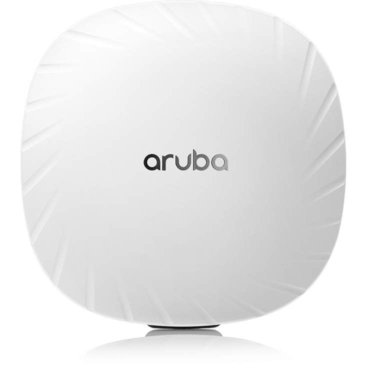 HPE AP-555 Dual Band 802.11ax 5.37 Gbit/s Wireless Access Point - Indoor - TAA Compliant - 2.40 GHz, 5 GHz - Internal - MIMO Technology - 2 x Network (RJ-45) - 5 Gigabit Ethernet - Bluetooth 5