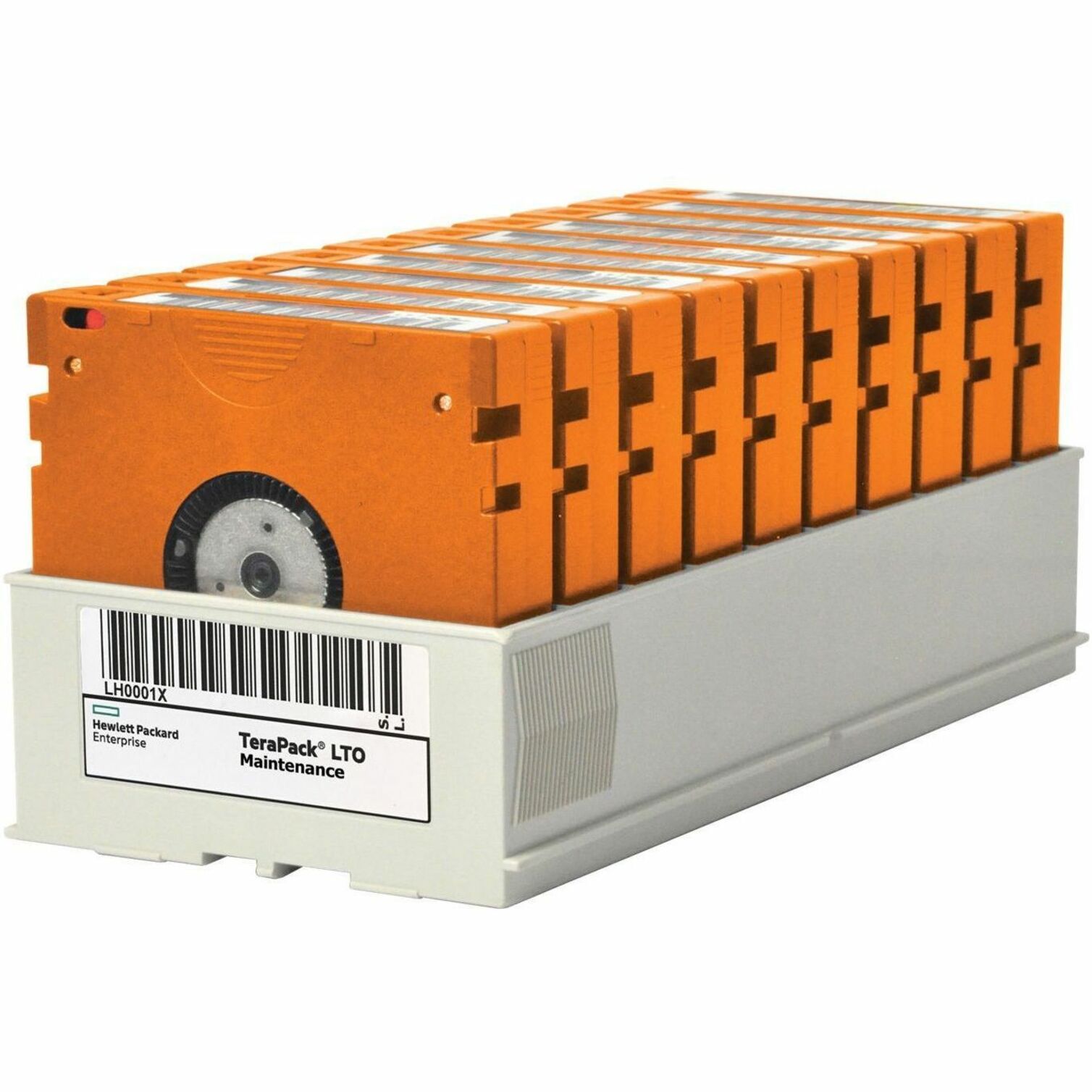 HPE Spectra TeraPack TS1160 JE Custom Labeled 9 Data Cartridges - TS1160 - Rewritable - Barcode Labeled - 50 TB (Native) / 60 TB (Compressed) - 3517.06 ft Tape Length - 400 MB/s Native Data Transfer Rate - 10 Pack - Black