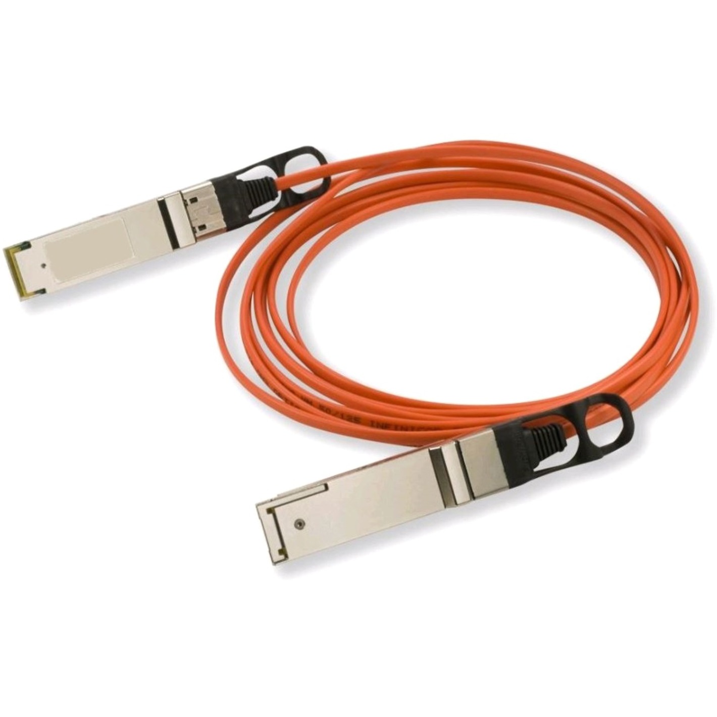 HPE Aruba 40G QSFP+ to QSFP+ 30m Active Optical Cable - 98.43 ft Fiber Optic Network Cable for Network Device - First End: 1 x QSFP+ Network - Second End: 1 x QSFP+ Network - 40 Gbit/s