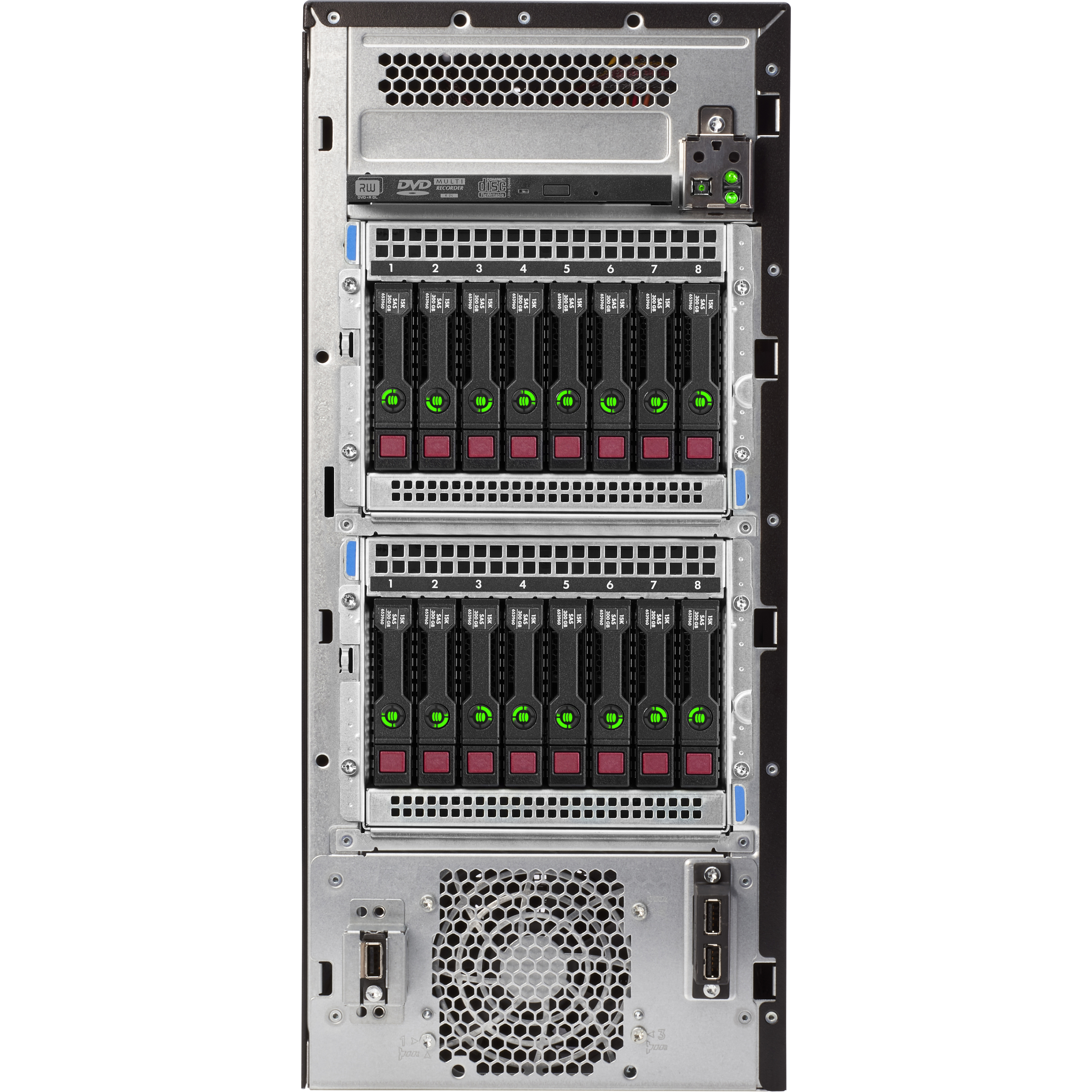 HPE ProLiant ML110 G10 4.5U Tower Server - 1 Xeon Silver 4208 2.10 GHz - 16 GB RAM - Serial ATA/600 Controller - 1 Processor