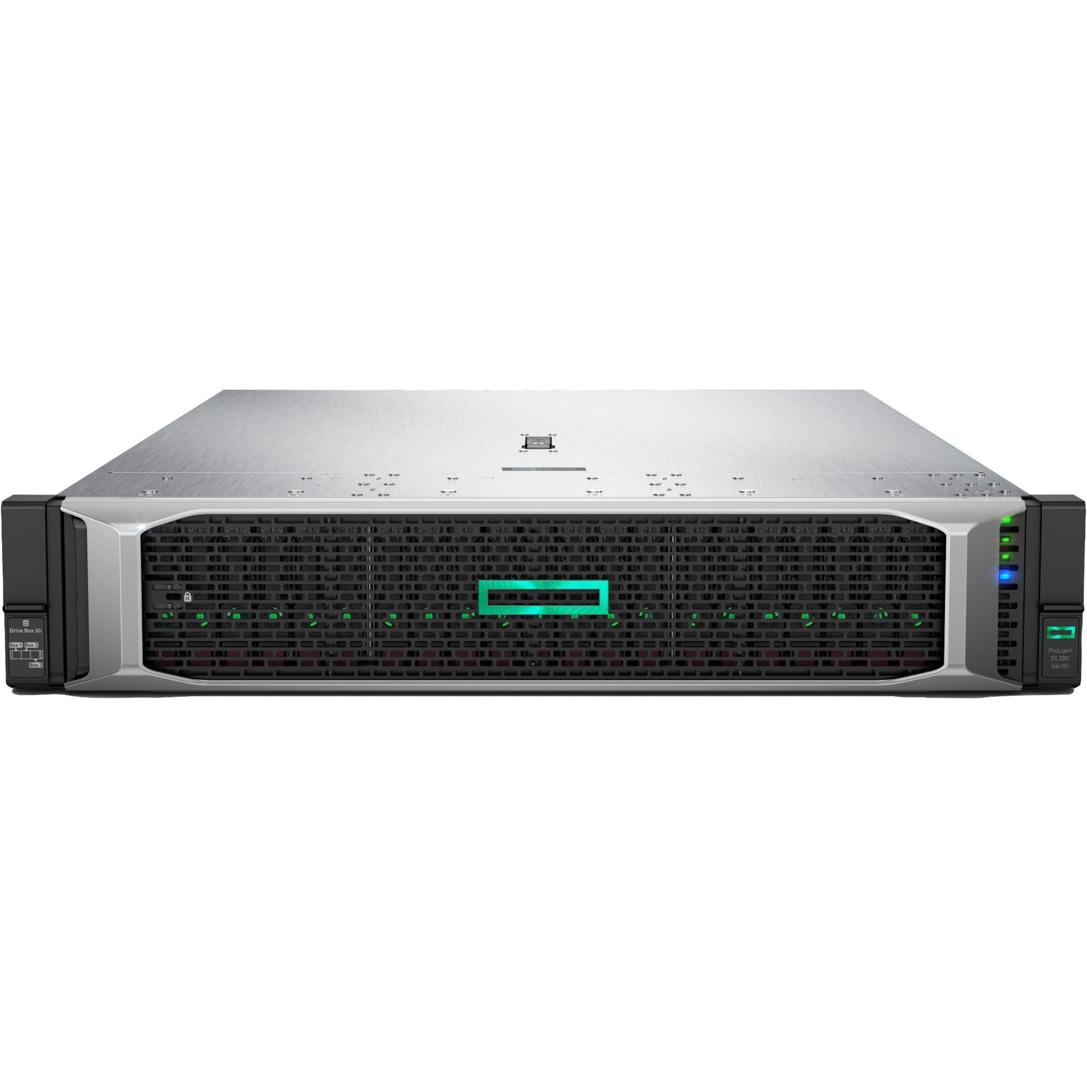 HPE ProLiant DL380 G10 2U Rack Server - 1 x Xeon Silver 4210 - 32 GB RAM HDD SSD - Serial ATA/600, 12Gb/s SAS Controller - No Free Freight - 2 Processor Support - DDR4 SDRAM Up to 16 MB Graphic Card - Gigabit Ethernet - 8 x Total Bay(s) - 8 x SFF Bay(s) - Hot Swappable Bays - 1 x 500 W