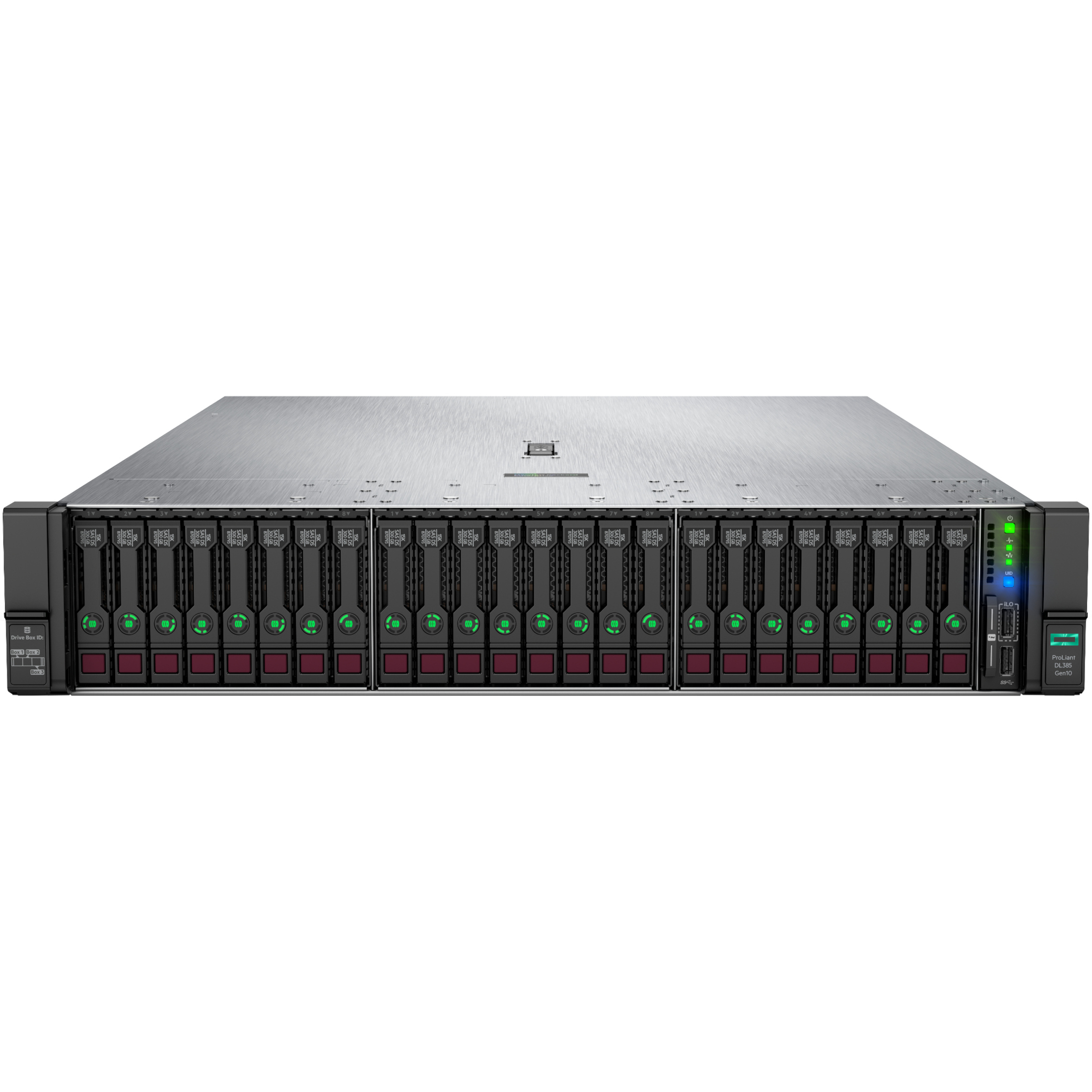 HPE ProLiant DL385 G10 2U Rack Server - 1 EPYC 7302 2.80 GHz - 16 GB RAM - 12Gb/s SAS Controller - 2 Processor Support - DDR4