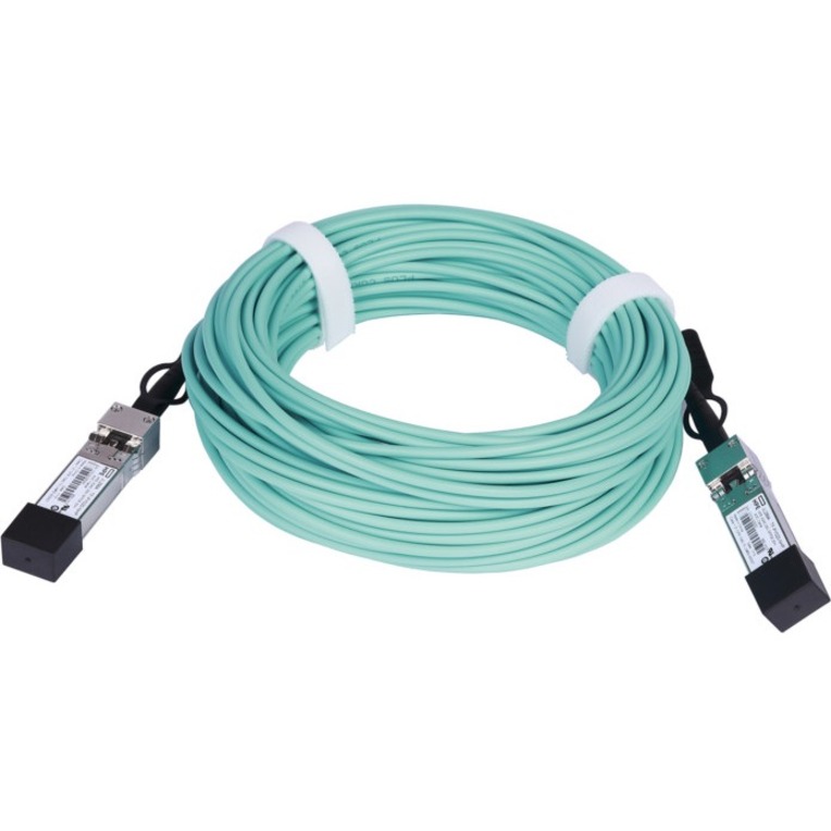 HPE X2A0 25G SFP28 to SFP28 20m Active Optical Cable - 65.62 ft Fiber Optic Network Cable for Network Device, Network Switch - First End: 1 x SFP28 Network - Second End: 1 x SFP28 Network - 25 Gbit/s