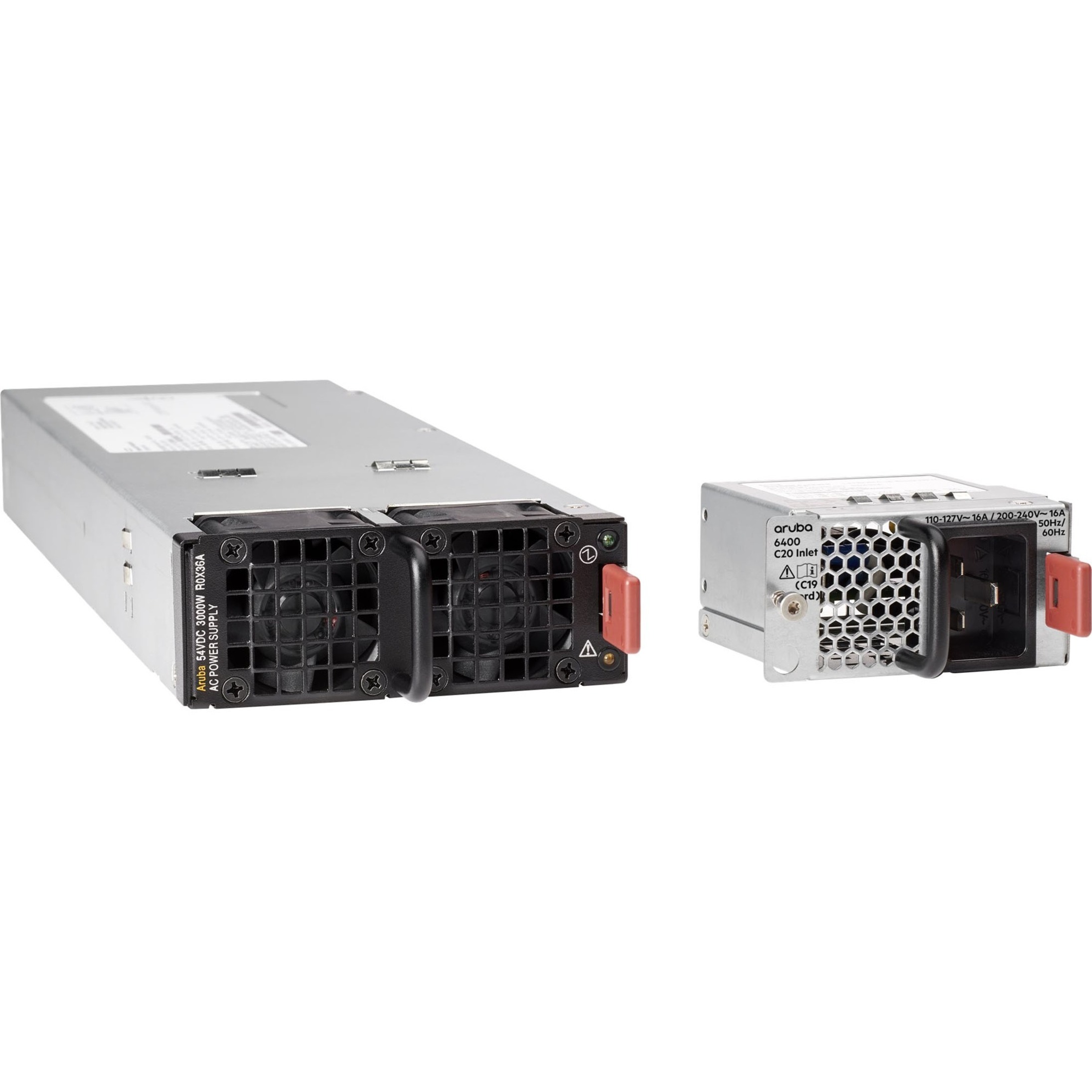 HPE 6400 3000W Power Supply With C20 Inlet Adapter - Plug-in Module - 120 V AC, 230 V AC Input - 54 V DC Output - 3000 W