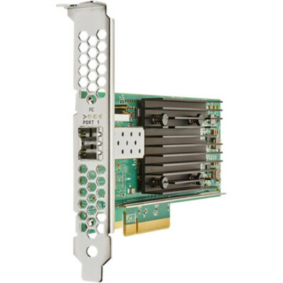 HPE SN1610Q 32Gb 1-port Fibre Channel Host Bus Adapter - PCI Express 4.0 - 32 Gbit/s - 1 x Total Fibre Channel Port(s) - SFP+
