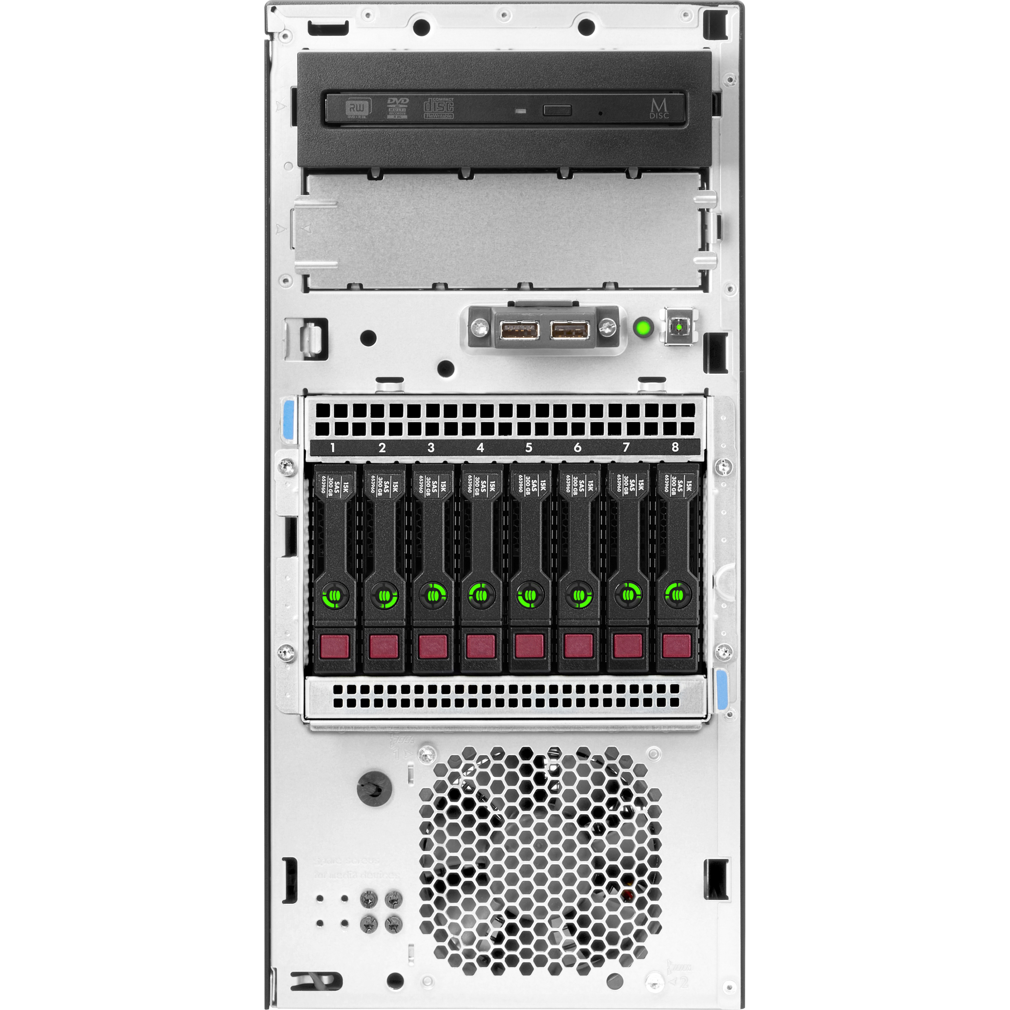 HPE ProLiant ML30 G10 4U Tower Server - 1 Xeon E-2224 3.40 GHz - 16 GB RAM - 1 TB HDD - Serial ATA/600 Controller - 1 Process