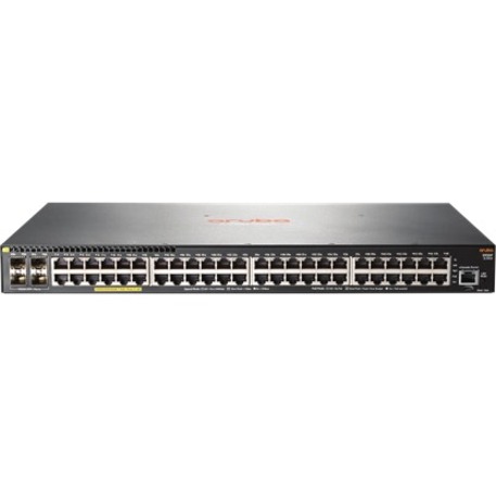 HPE 2930F 48G PoE+ 4SFP+ Switch - 48 Ports - Manageable - 3 Layer Supported - Modular - 459 W Power Consumption - Twisted Pair, Optical Fiber - 1U - Rack-mountable - Lifetime Limited Warranty
