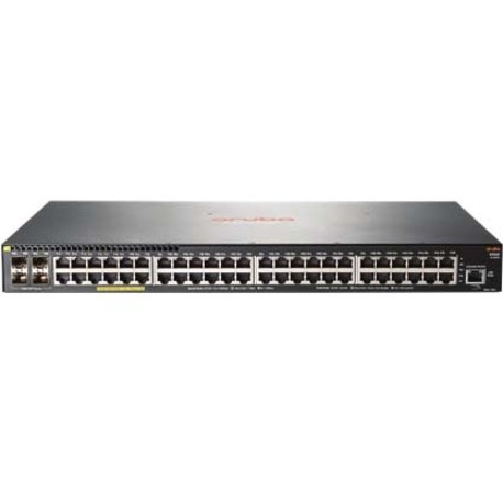 HPE 2930F 48G PoE+ 4SFP+ 740W Switch - 48 Ports - Manageable - 3 Layer Supported - Modular - 980 W Power Consumption - Twisted Pair, Optical Fiber - 1U - Rack-mountable - Lifetime Limited Warranty