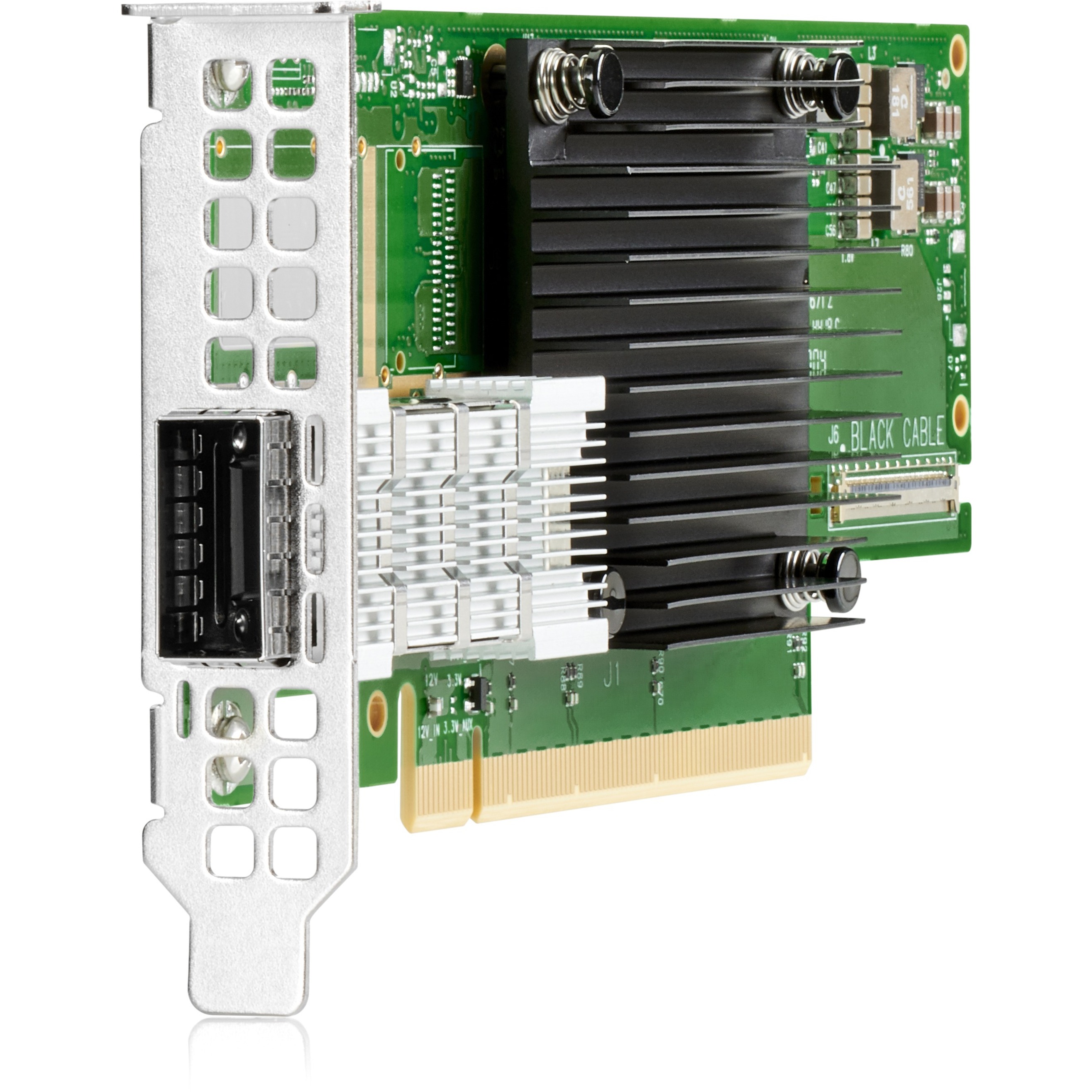 HPE InfiniBand HDR100/Ethernet 100Gb 1-port 940QSFP56 Adapter - PCI Express 3.0 x16 - 1 Port(s) - Optical Fiber - 100GBase-X