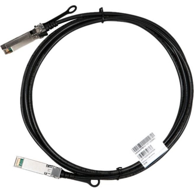 HPE X240 25G SFP28 to SFP28 3m Direct Attach Copper Cable - 9.84 ft SFP28 Network Cable for Network Device - First End: SFP28 Network - Second End: SFP28 Network - 25 Gbit/s