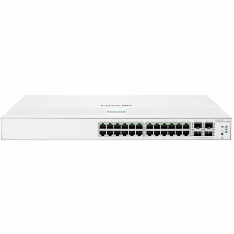 Aruba IOn 1930 24G 4SFP+ Switch - 24 Ports - Manageable - Gigabit Ethernet, 10 Gigabit Ethernet - 10/100/1000Base-T, 10GBase-